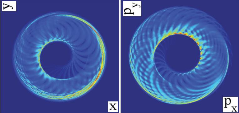Dibujo20130128 full quantum simulations of the adiabatic model for spin-orbit-coupled gas of bosons in prechaotic regime
