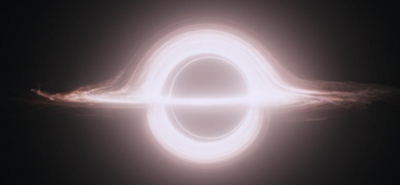 Dibujo20150213 lens flare - gargantua black-hole - interstellar - thorne