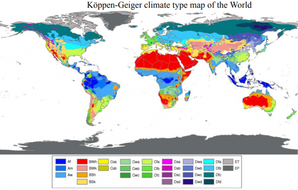 Dibujo20180508 koppen-geiger climate type map world hydrol-earth-syst-sci net 11 1633 2007 hess-11-1633-2007