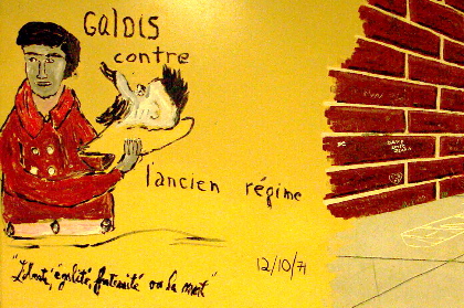 Evariste Galois, el James Dean de la matemática francesa, o el supergalo que culminó la historia de los ingenieros-matemáticos de Napoleón