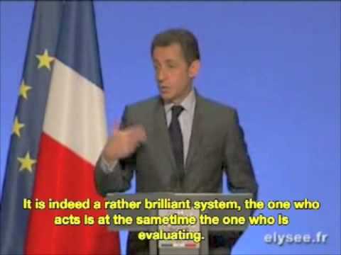 Sarkozy insulta a los científicos franceses u otra metedura de pata del marido de Bruni