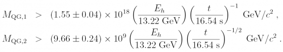 El mayor brote de rayos gamma (GRB 080916C) acerca la gravedad cuántica al mundo de Planck