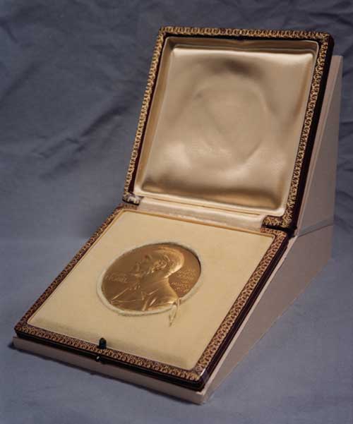Dibujo20131007 nobel medal - gold