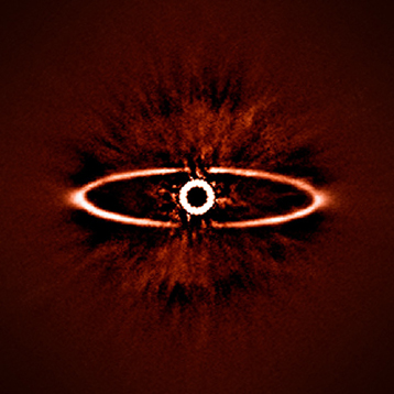 Dibujo20140604 hr 4796A circunstellar disc - sphere - eso
