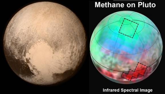 Dibujo20150718 pluto - methane - infrared spectra - new horizons - nasa