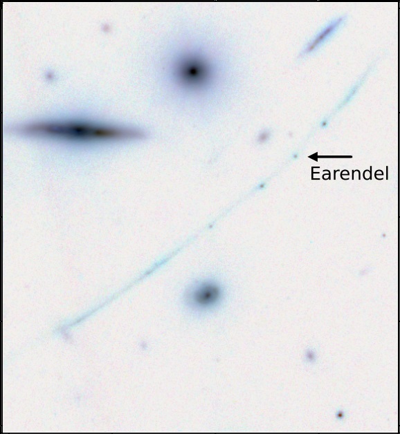El telescopio espacial JWST observa la estrella Earendel, la candidata a estrella más lejana observada