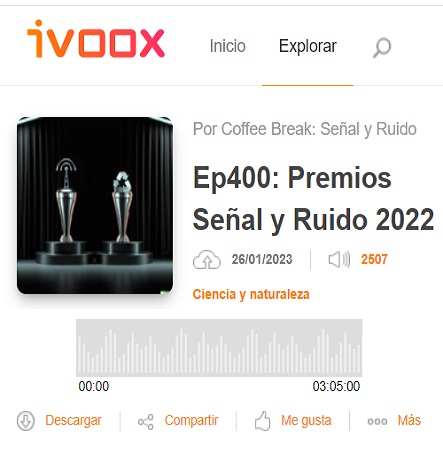 Podcast CB SyR 400: Especial Premios Señal y Ruido 2022