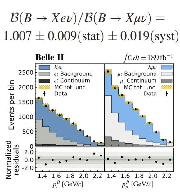 Belle II y LHCb le dicen adiós a la violación de la universalidad leptónica en mesones B