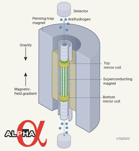 ALPHA-g estima la aceleración de la gravedad en un átomo de antihidrógeno